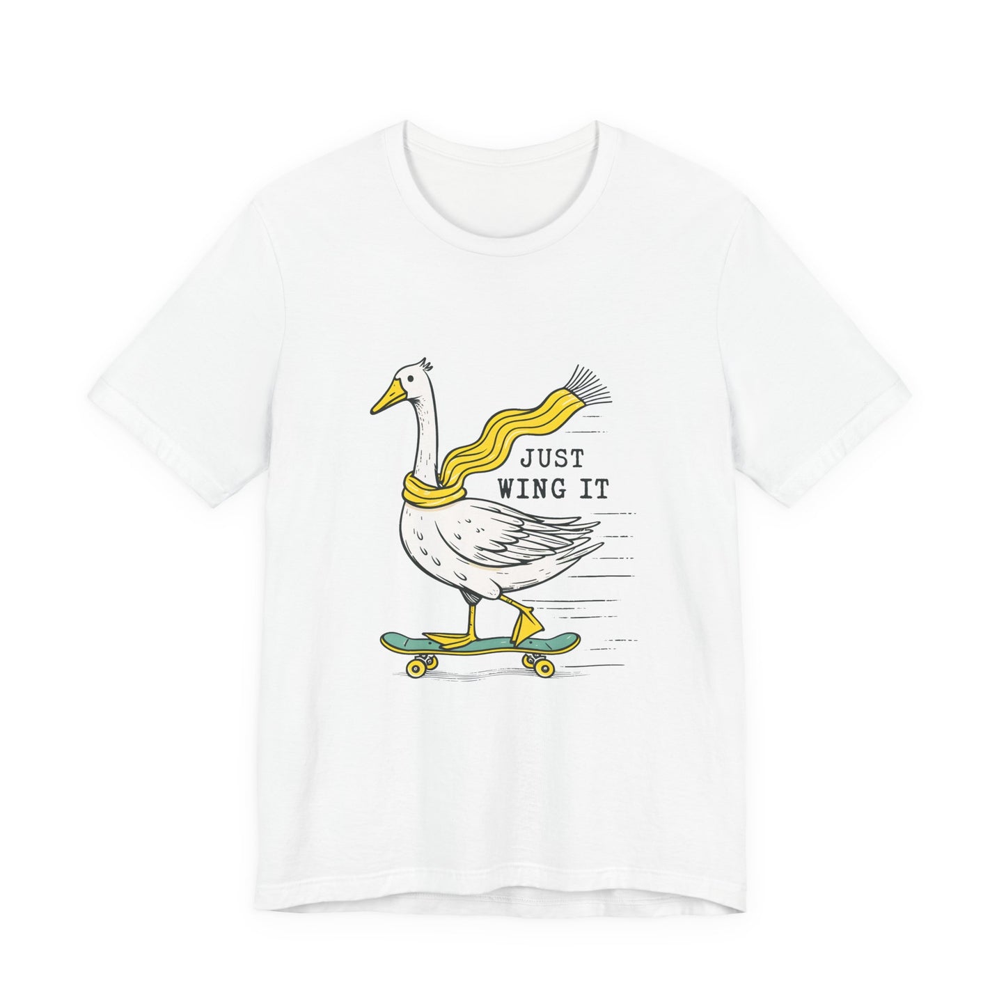 Pun Humor Bird Tee, Bird Lover Gift, Funny Bird Shirt, Skateboard Goose - PopCultureByDesign36