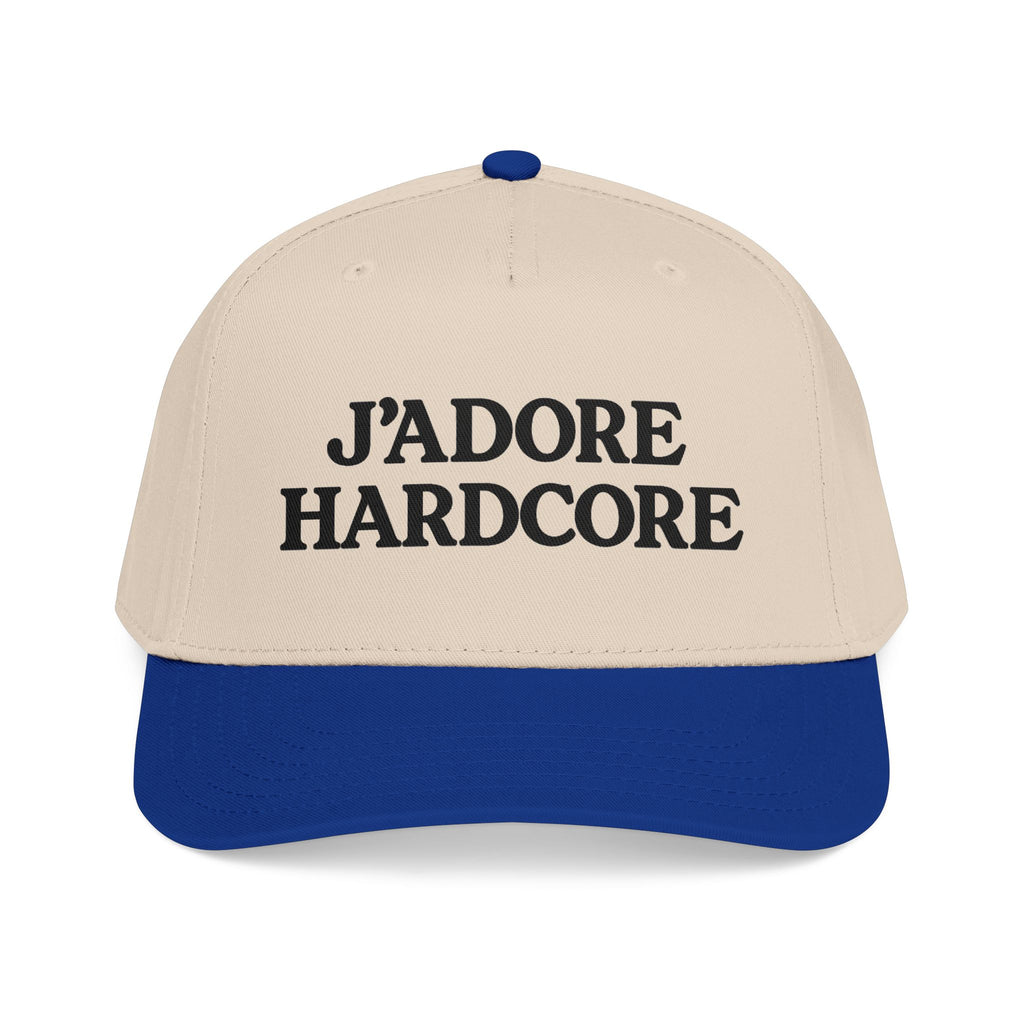 Jadore Hardcore Baseball Cap — Mid Profile by PopCultureByDesign36