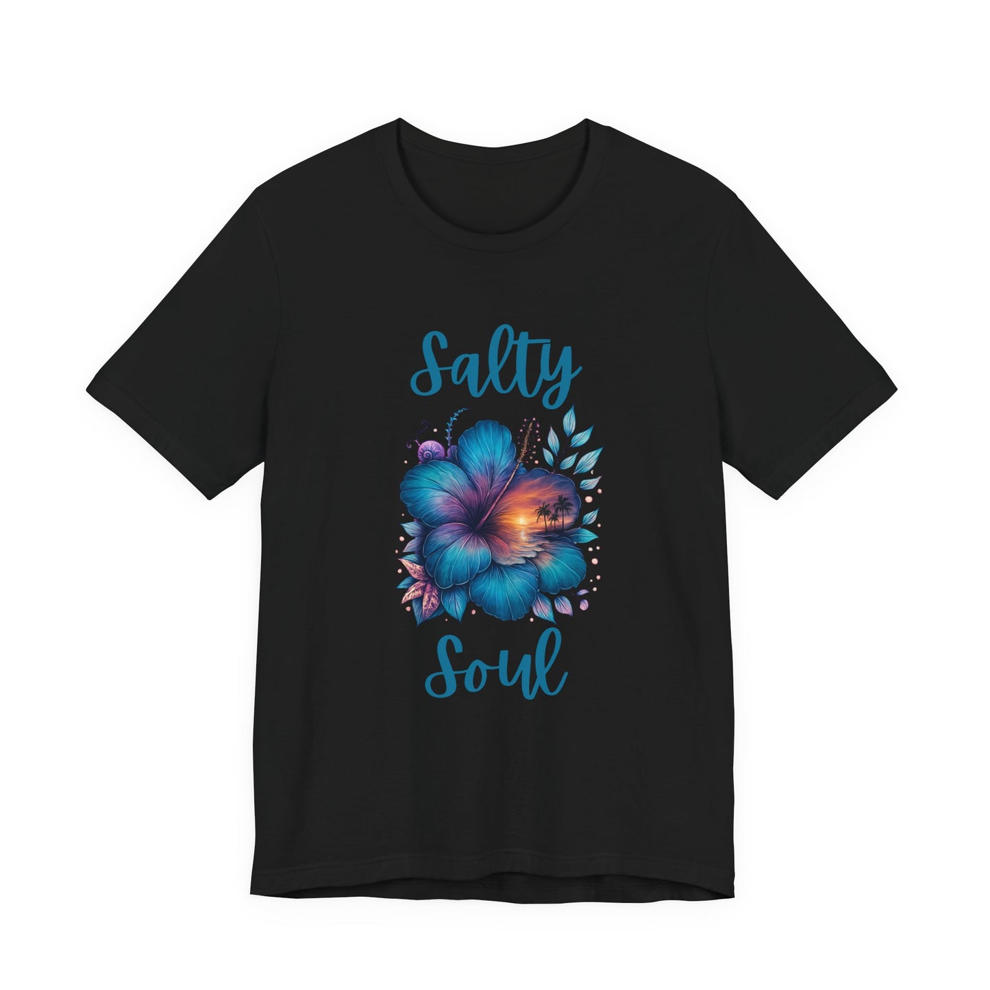 Summer Salty Soul T-shirt, Trendy Summer Shirt, Retro Summer T-shirt - PopCultureByDesign36