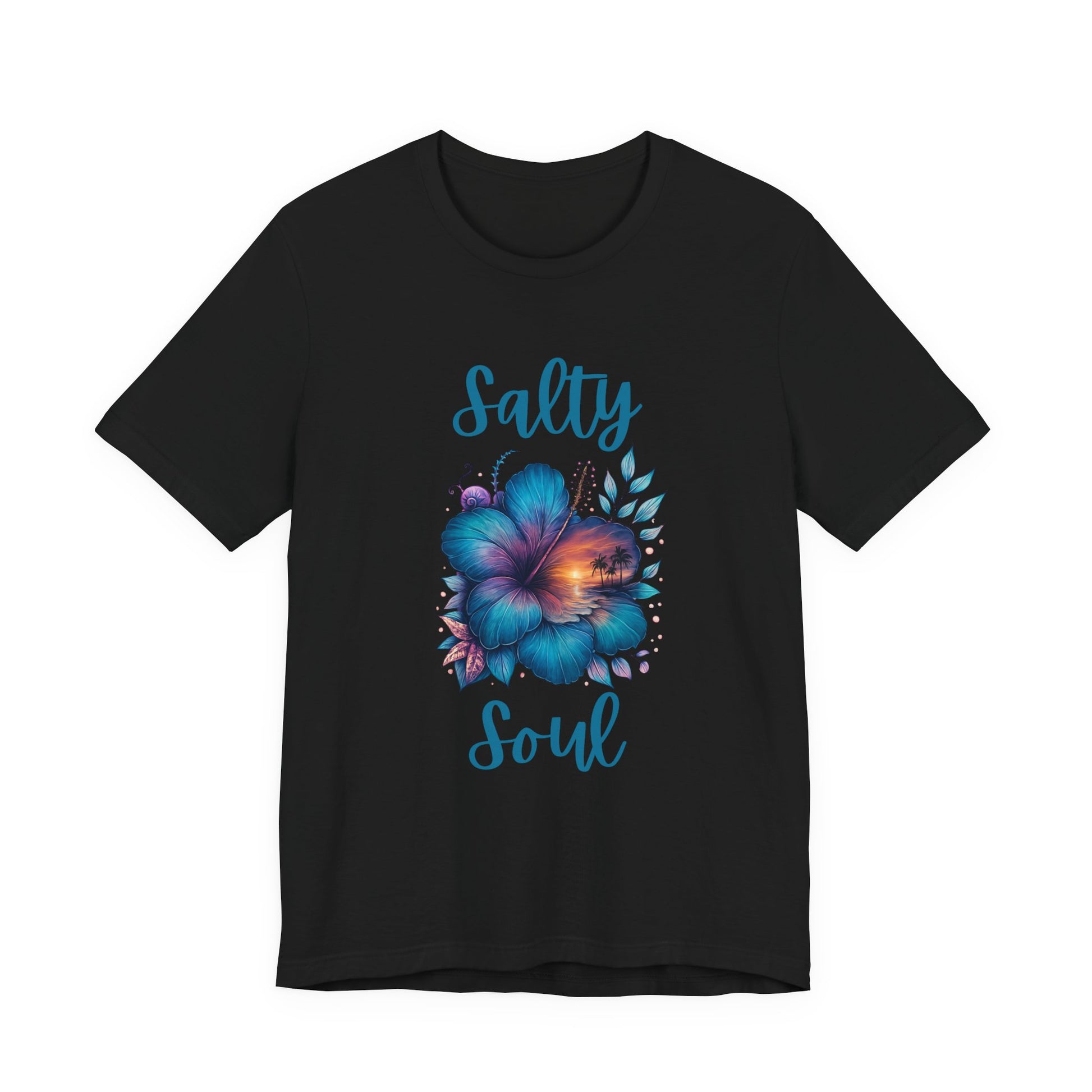 Summer Salty Soul T-shirt, Trendy Summer Shirt, Retro Summer T-shirt - PopCultureByDesign36