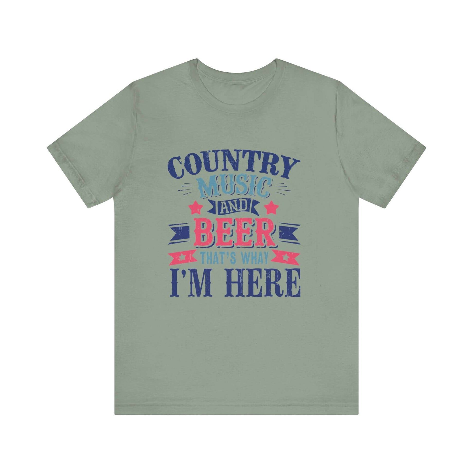 Country Music and Beer Shirt, Country Music Lover, Old Rodeo Shirt - PopCultureByDesign36