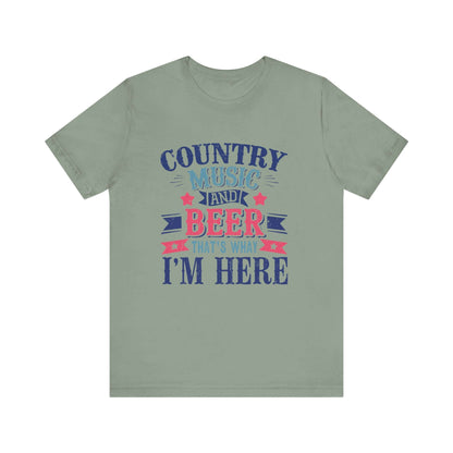 Country Music and Beer Shirt, Country Music Lover, Old Rodeo Shirt - PopCultureByDesign36