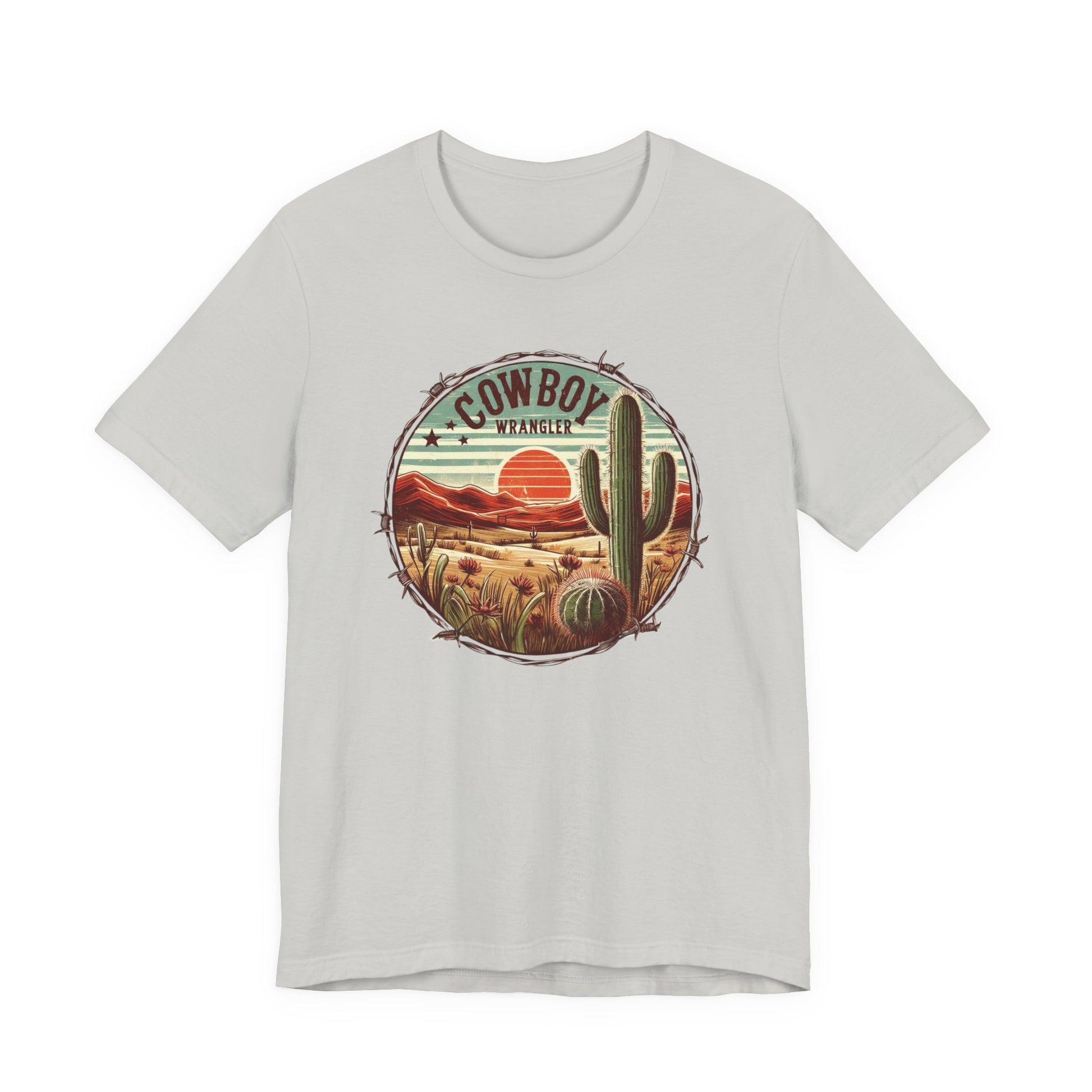 Cowboy Wrangler Shirt, Texas Shirt, Country Music Shirt, Western Shirt - PopCultureByDesign36