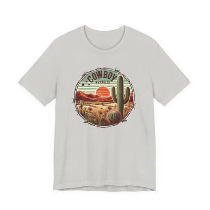 Cowboy Wrangler Shirt, Texas Shirt, Country Music Shirt, Western Shirt - PopCultureByDesign36