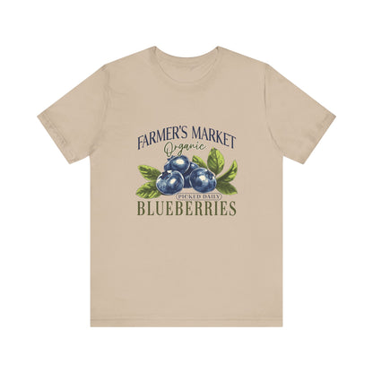 Fruit Farm Shirt, Blueberry Shirt, Cottagecore Berry Tshirt, Summer Fruit Shirt - PopCultureByDesign36