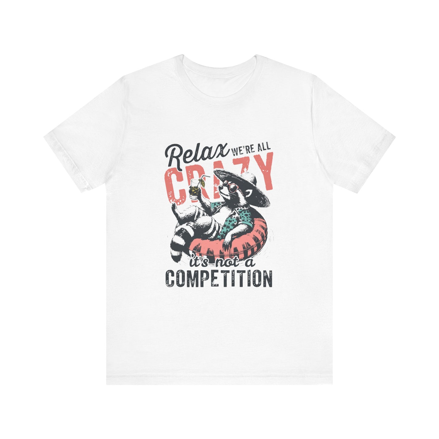 Raccoon Funny Graphic Shirt, Trash Panda Tee, Silly Raccoon - PopCultureByDesign36