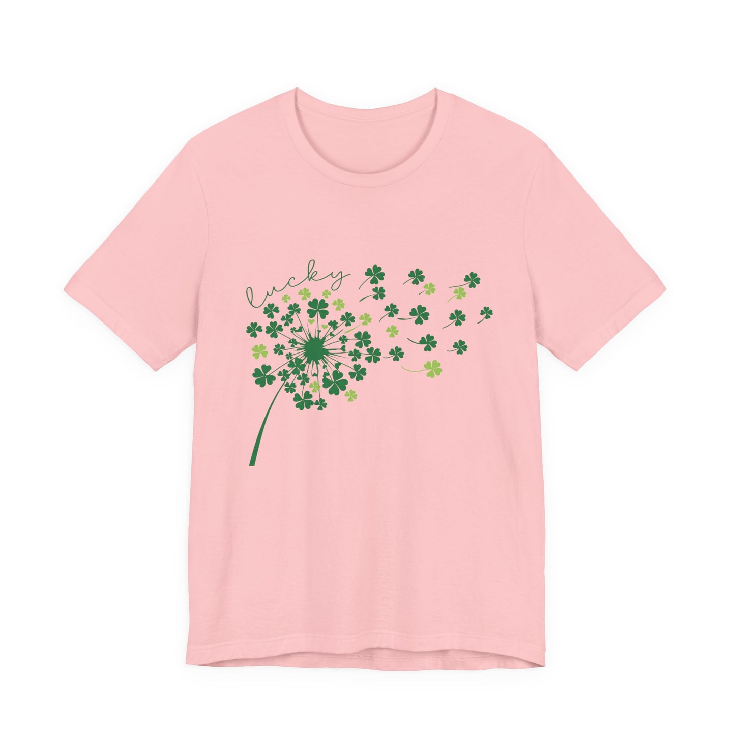 Lucky Shirt, St Patricks Day Shirt, Shamrock Heart T-Shirt - PopCultureByDesign36