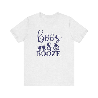 Booze And Boos shirt, Retro Halloween Shirt, Halloween Gift - PopCultureByDesign36