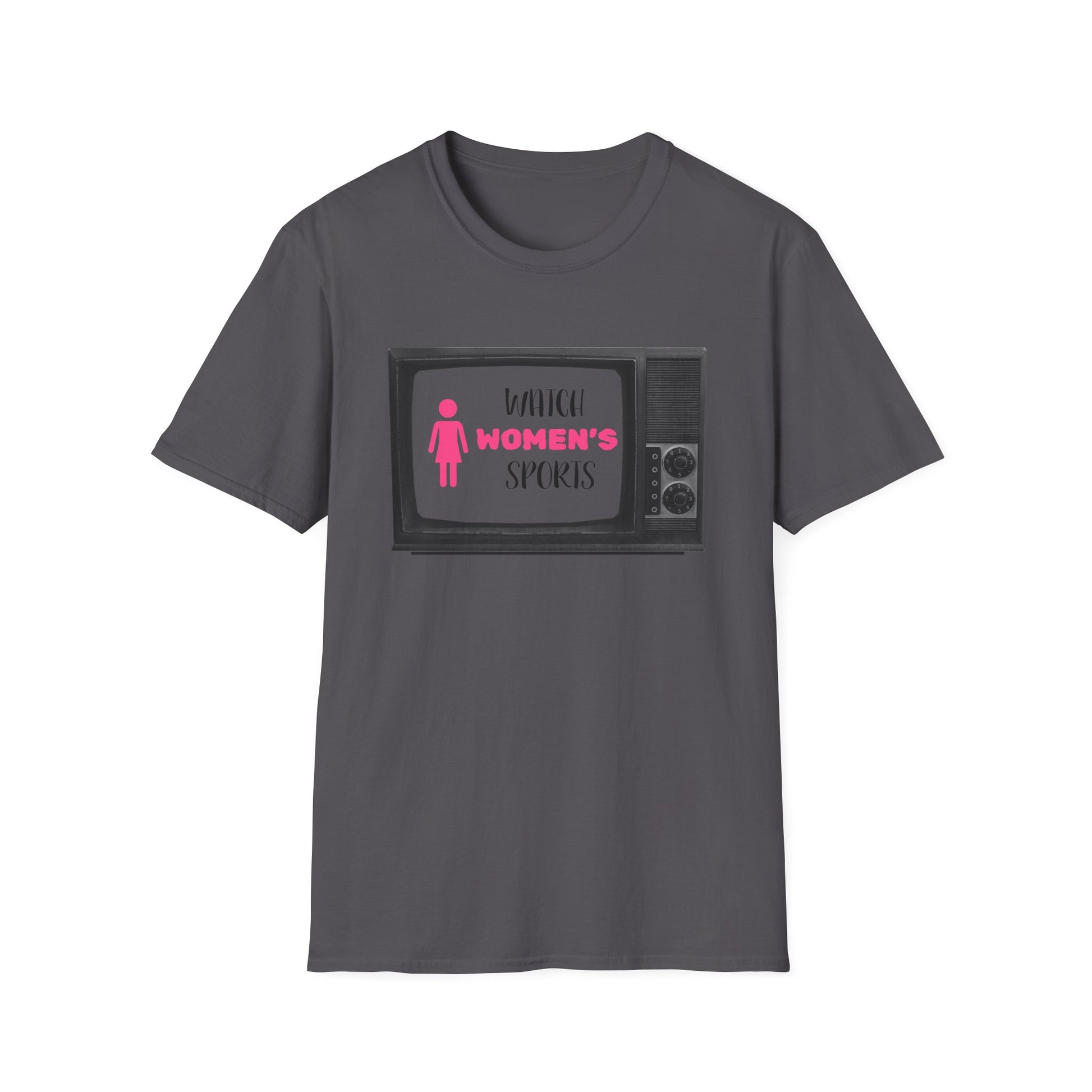 Watch Womens Sports, Women's Sports Supportive T-Shirt, Women In Sports - PopCultureByDesign36