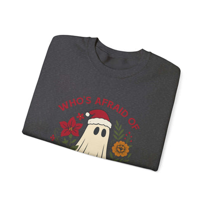 Halloween Ghost Santa Shirt, Bougie Ghost Sweatshirt