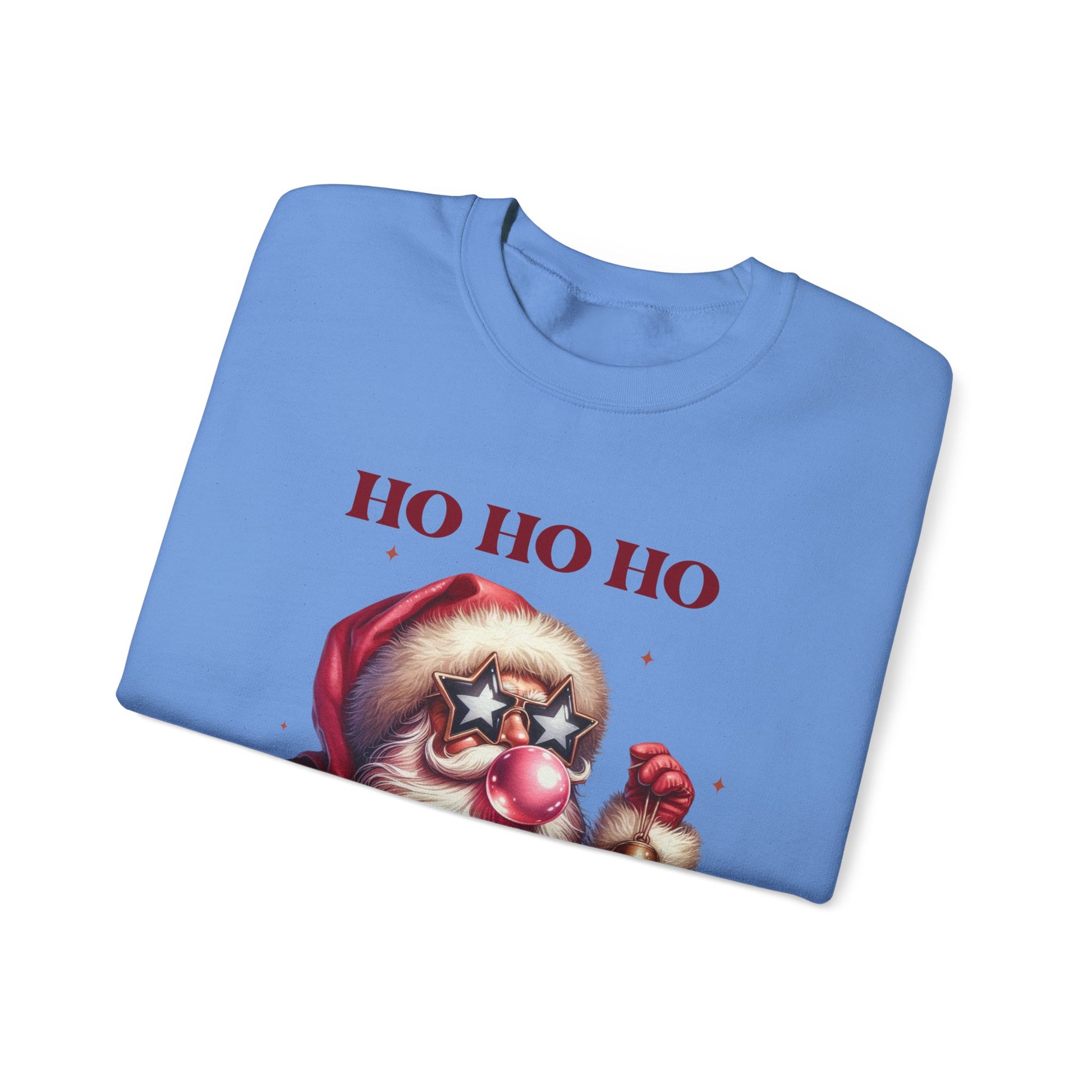Ho Ho Ho Christmas Vintage Shirt, Santa Inspired, Funny santa sweatshirt - PopCultureByDesign36