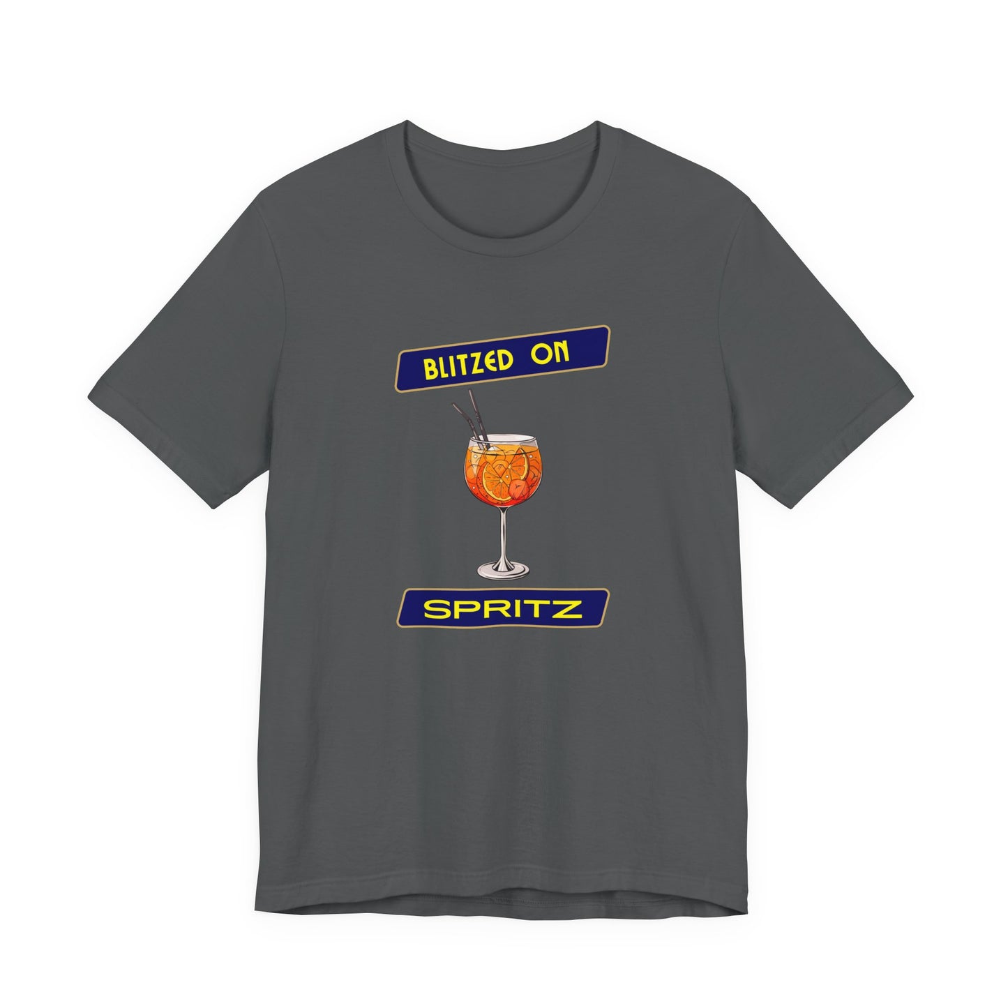 Aperol Spritz Shirt, Fun Cocktail Graphic Tee, Cocktail Drink Shirt - PopCultureByDesign36