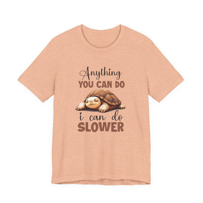 Cute Turtle Shirt, Retro Turtle Shirt, Slow and Steady Shirt, Tortoise shirt, - PopCultureByDesign36