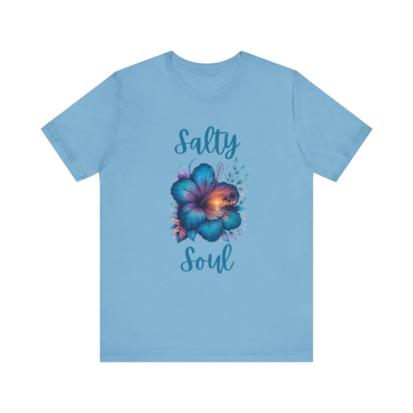 Summer Salty Soul T-shirt, Trendy Summer Shirt, Retro Summer T-shirt - PopCultureByDesign36