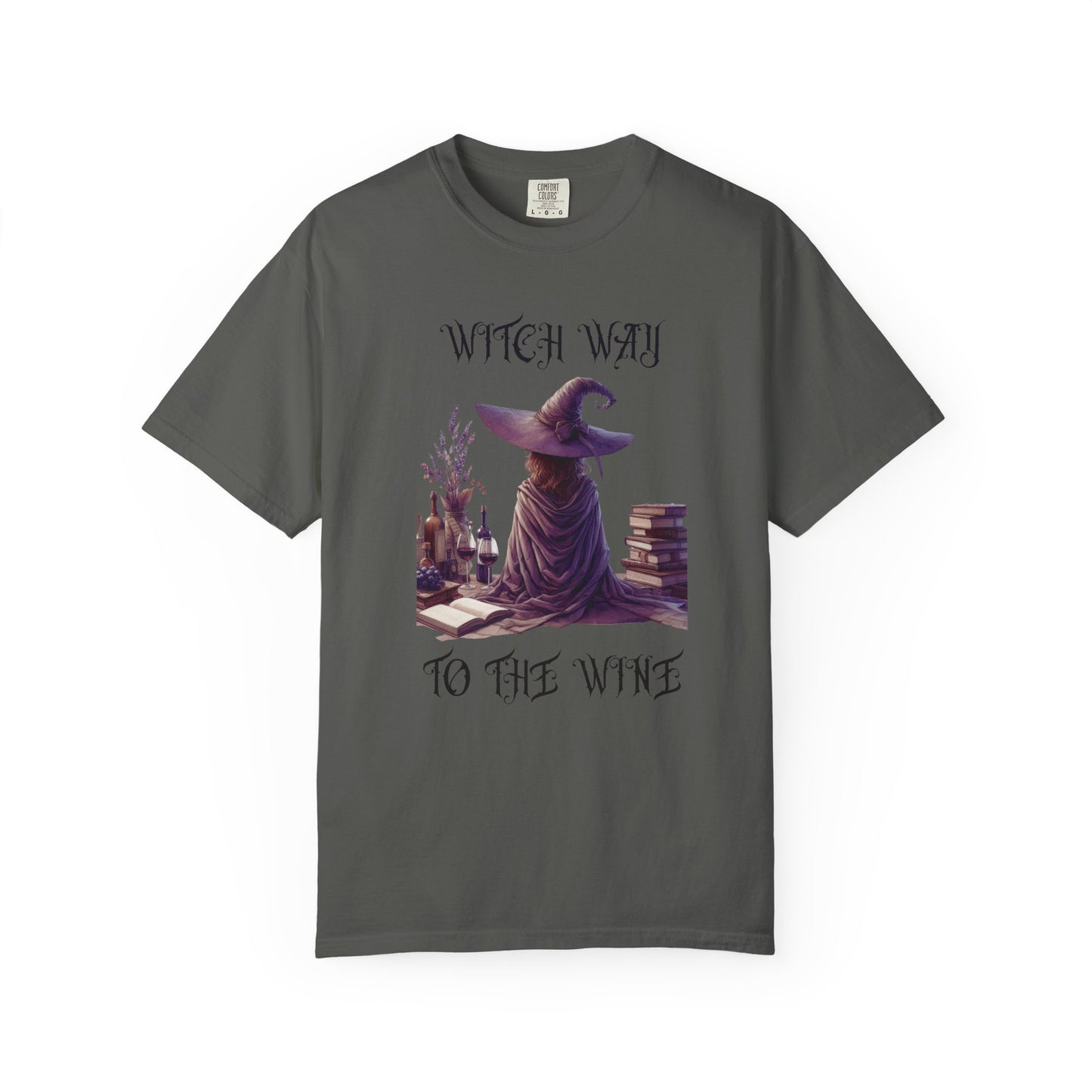 Funny Halloween Shirt, Halloween Witch Shirt, Wine Drinker Gift - PopCultureByDesign36
