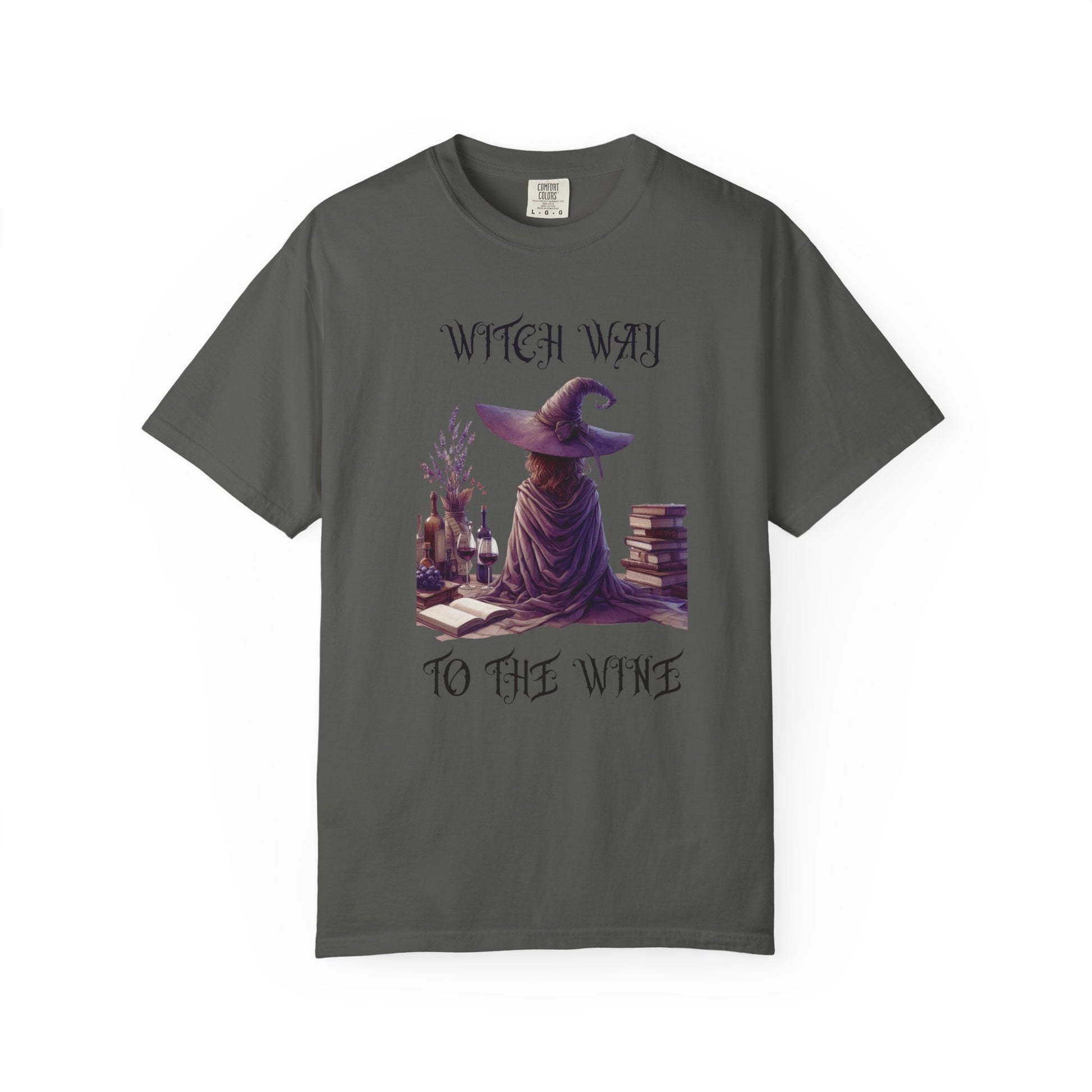 Funny Halloween Shirt, Halloween Witch Shirt, Wine Drinker Gift - PopCultureByDesign36