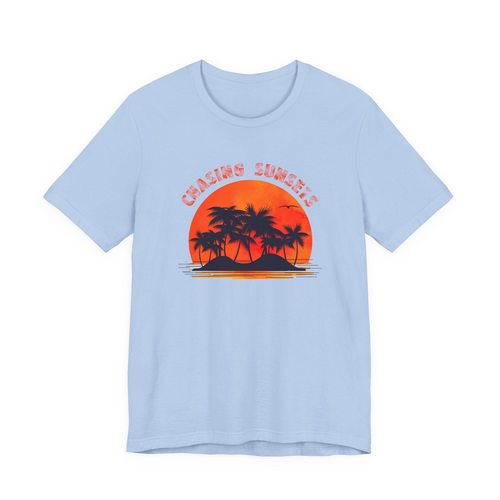 Vintage Palm Tree Shirt, Chasing Sunsets T-Shirt, Nature Shirt, Palm Beach Shirt - PopCultureByDesign36