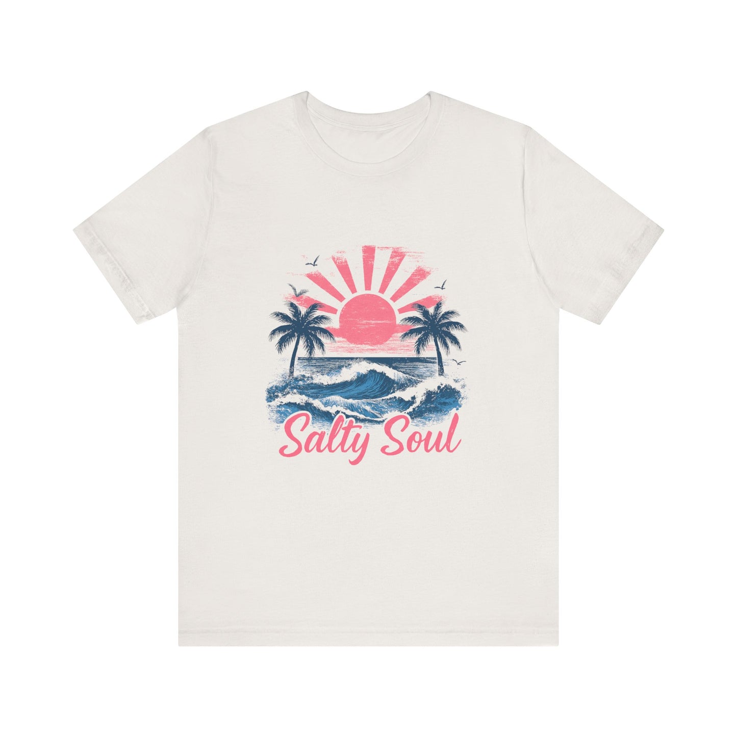 Retro Salty Soul Shirt, Summer Salty Soul T-shirt, Trendy Summer Shirt - PopCultureByDesign36