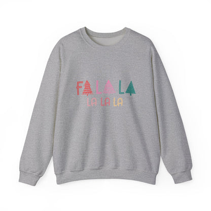 Fa La La Sweatshirt, Christmas Family Sweater, Christmas Holiday Sweatshirt - PopCultureByDesign36