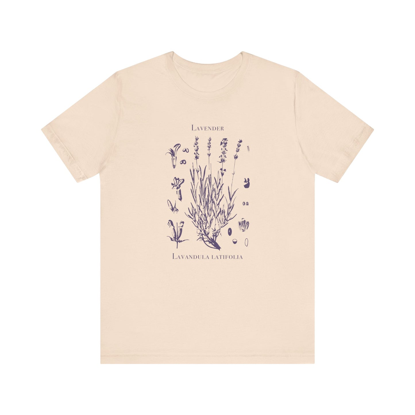 Retro Lavender Adult Shirt, Wildflowers Nature Shirt, Botanical Shirt - PopCultureByDesign36