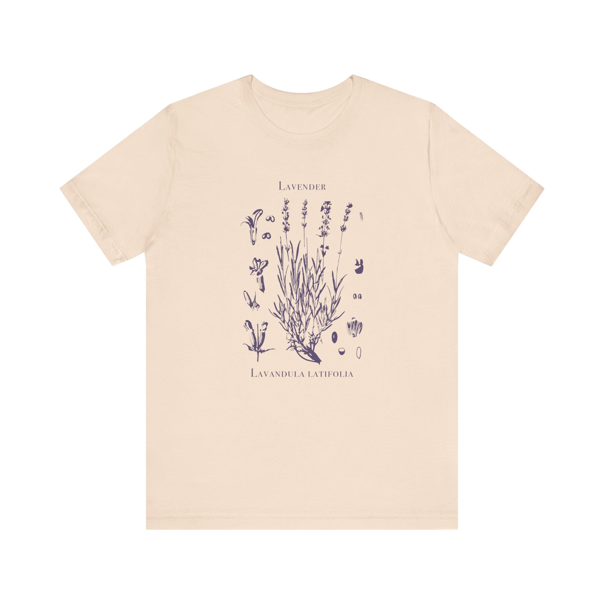 Retro Lavender Adult Shirt, Wildflowers Nature Shirt, Botanical Shirt - PopCultureByDesign36