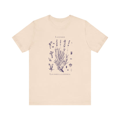 Retro Lavender Adult Shirt, Wildflowers Nature Shirt, Botanical Shirt - PopCultureByDesign36