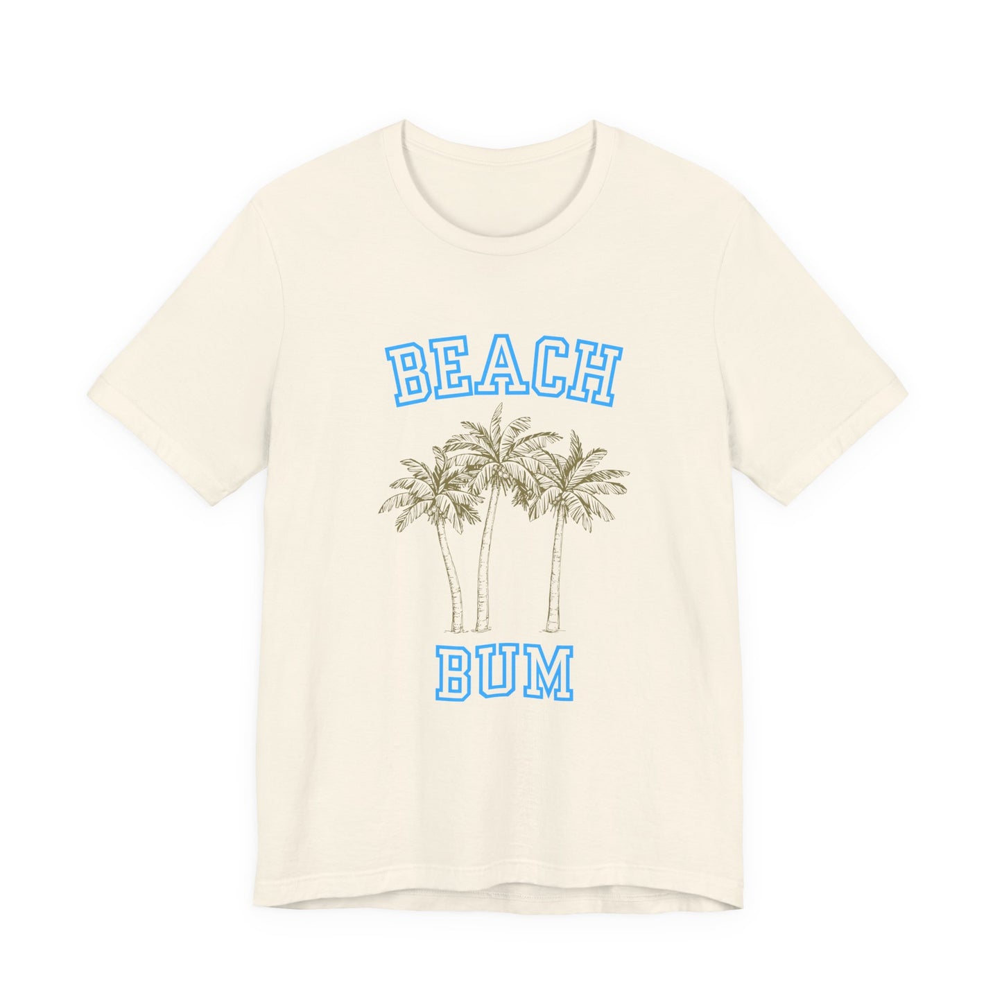 Beach Bum Palm Tree Shirt, Tropical Island Vacation Clothing, Palm Tree Lover Gift - PopCultureByDesign36