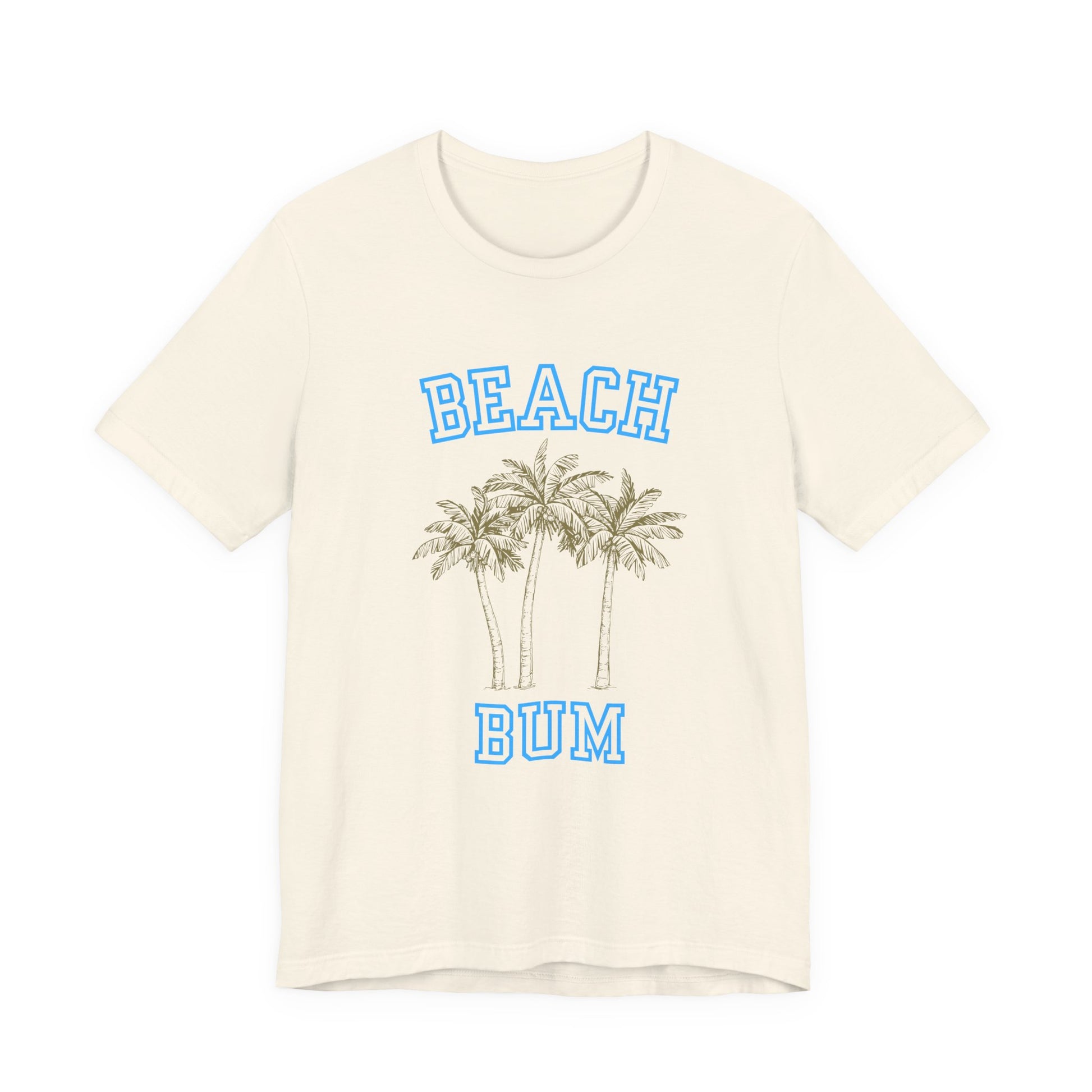 Beach Bum Palm Tree Shirt, Tropical Island Vacation Clothing, Palm Tree Lover Gift - PopCultureByDesign36