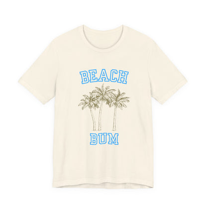 Beach Bum Palm Tree Shirt, Tropical Island Vacation Clothing, Palm Tree Lover Gift - PopCultureByDesign36