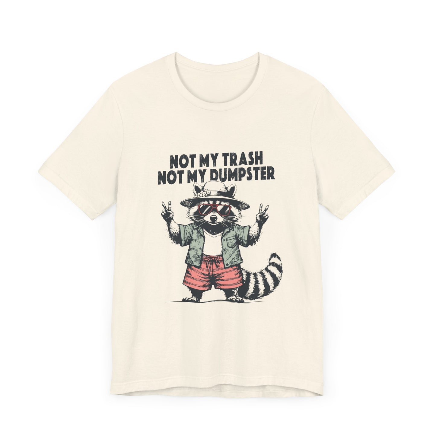 Funny Raccoon Shirt, Cute Baby Raccoon Shirt, Trashy Raccoon Shirt - PopCultureByDesign36