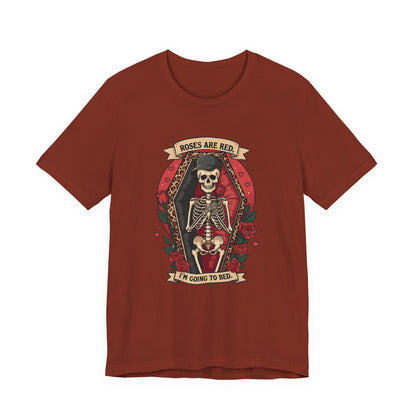 Valentine's Day Shirt, Funny Skeleton Valentines Shirt, I'm Dead Inside - PopCultureByDesign36
