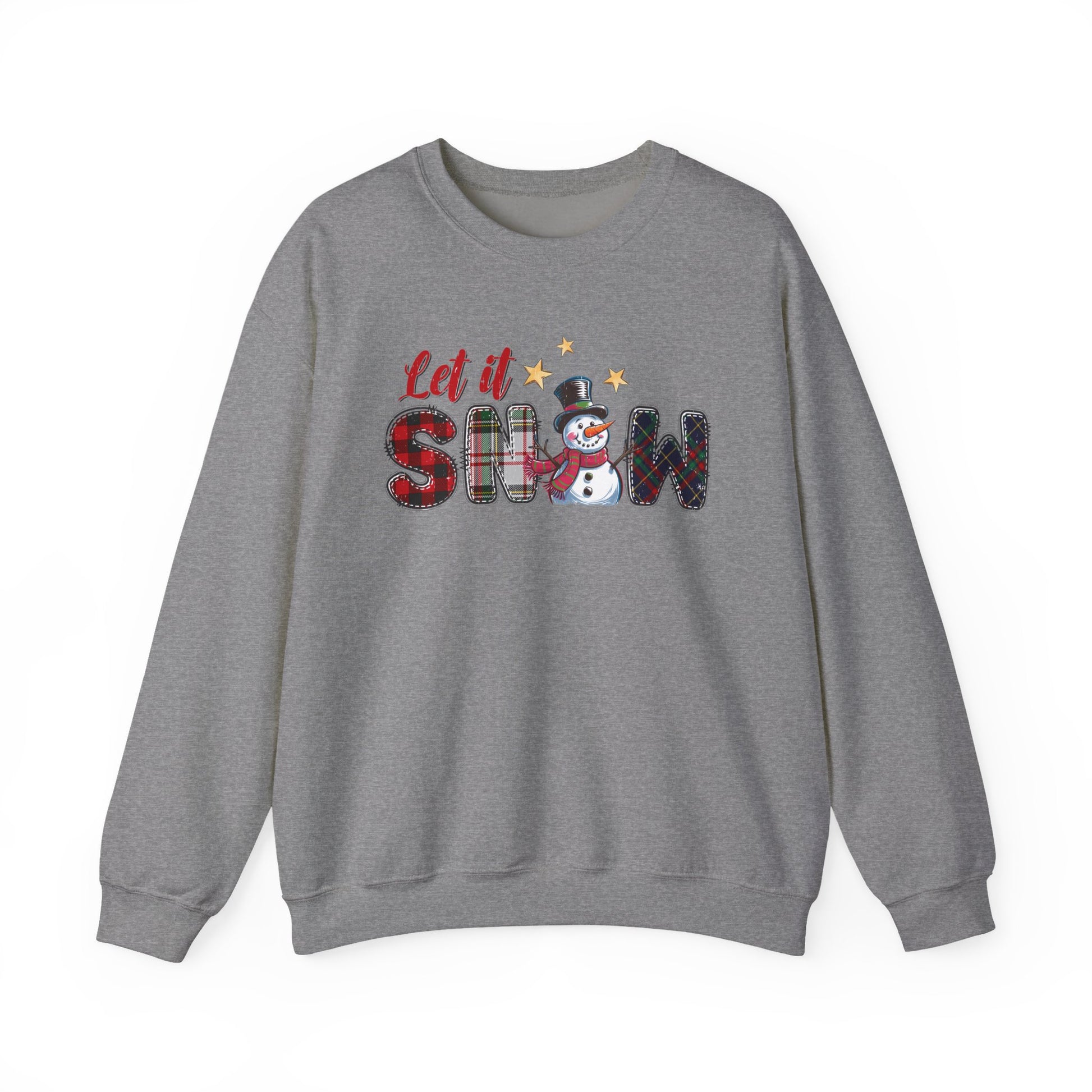 Let It Snow Sweatshirt, Christmas Tis The Season Sweatshirt, Merry Christmas - PopCultureByDesign36