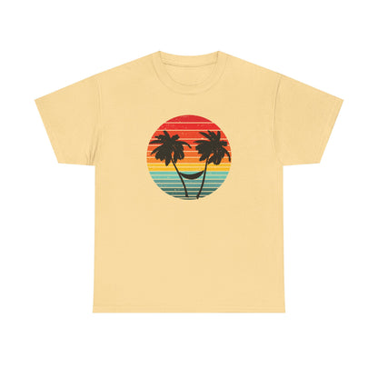Retro sunset, Palm Tree shirt, Beach vibes shirt, Summer time - PopCultureByDesign36