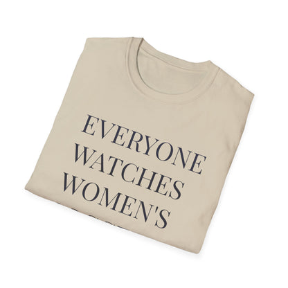 Womens Soccer T-Shirt, Female Athlete Sports Women's Sports - PopCultureByDesign36