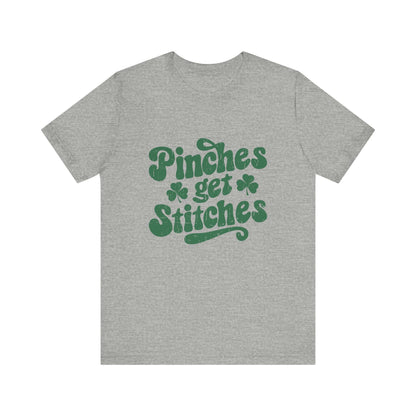 Pinches Get Stitches Shirt, Shamrock Shirt, St Patrick's Day Shirt - PopCultureByDesign36