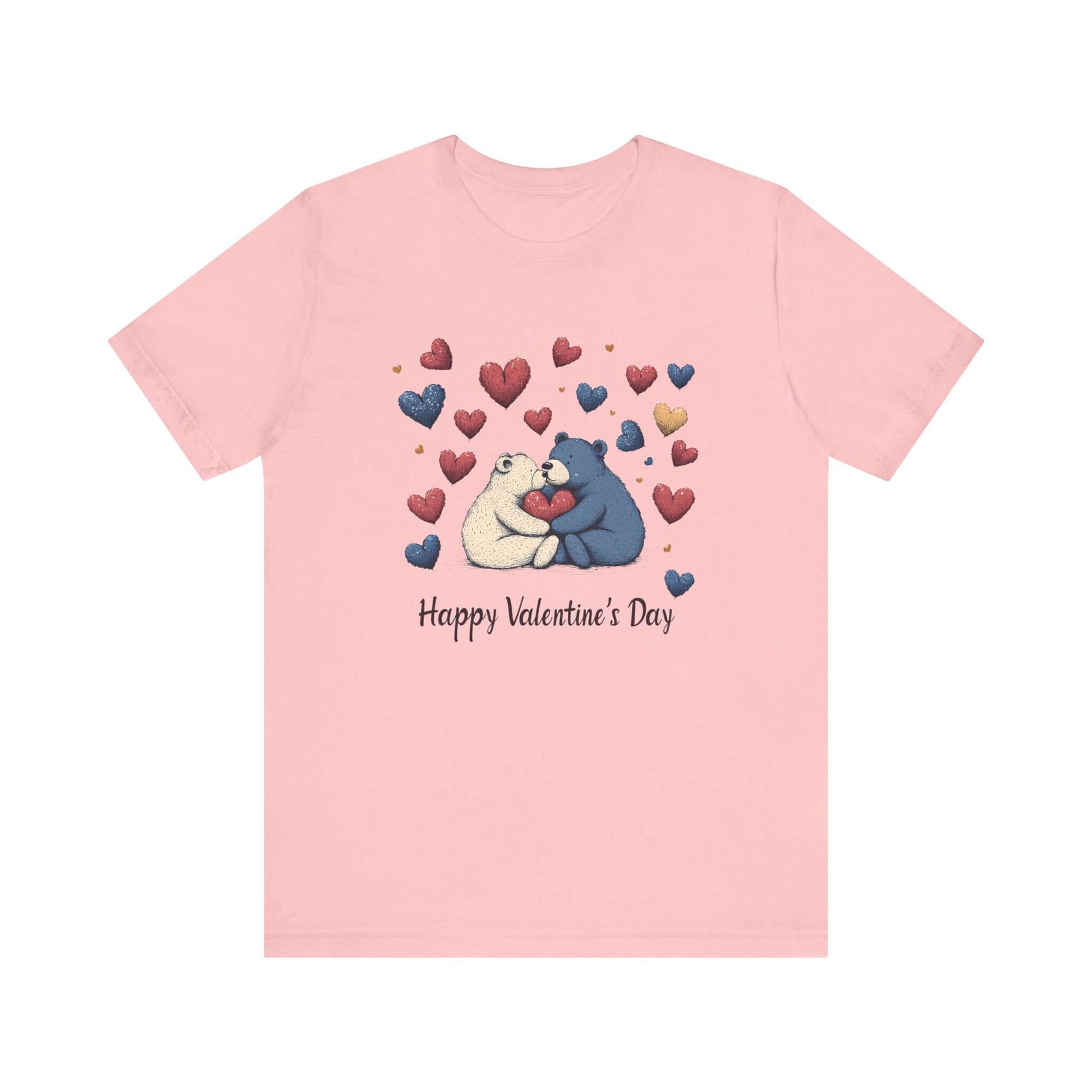 Bear Valentine Shirt, Cute Bear Shirt, Teddy Bear Shirt, Heart Valentine Shirt - PopCultureByDesign36