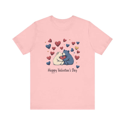 Bear Valentine Shirt, Cute Bear Shirt, Teddy Bear Shirt, Heart Valentine Shirt - PopCultureByDesign36
