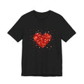 Valentine Watercolor Heart Tee — Love Graphic T-Shirt by PopCultureByDesign36