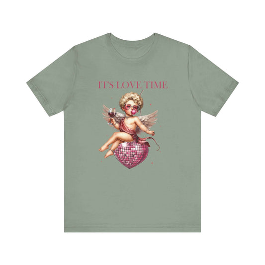 Its Love Time Shirt, Funny Cupid Shirt, Cupid Love Shirt, Vday Shirt - PopCultureByDesign36