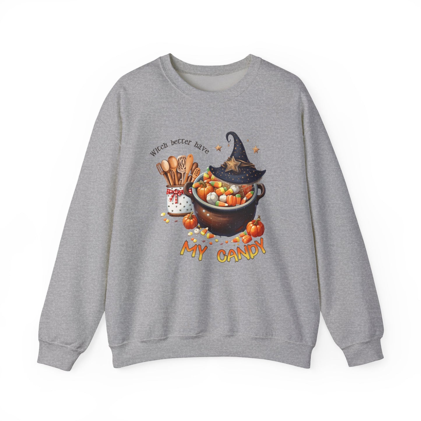 Halloween Trick or Treat Sweatshirt, Halloween Candy Sweatshirt - PopCultureByDesign36