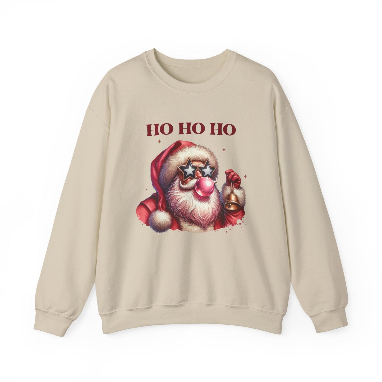 Ho Ho Ho Christmas Vintage Shirt, Santa Inspired, Funny santa sweatshirt - PopCultureByDesign36