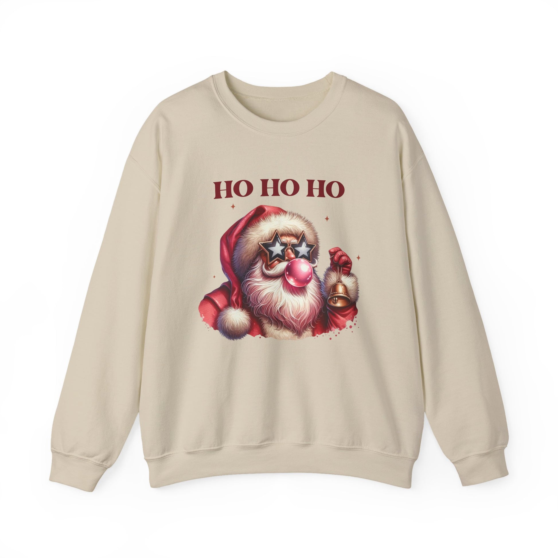 Ho Ho Ho Christmas Vintage Shirt, Santa Inspired, Funny santa sweatshirt - PopCultureByDesign36
