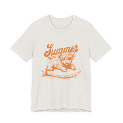 Summer Vibes Highland Cow Shirt, Western Shirt, Cow Shirt - PopCultureByDesign36