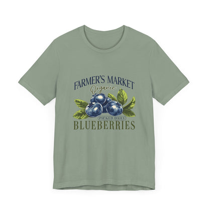 Fruit Farm Shirt, Blueberry Shirt, Cottagecore Berry Tshirt, Summer Fruit Shirt - PopCultureByDesign36