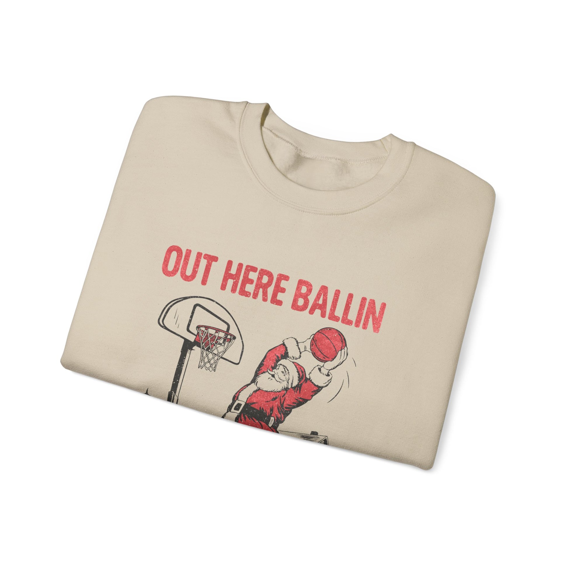 Santa Inspired, Funny Santa Sweatshirt, Retro Santa Sweatshirt - PopCultureByDesign36