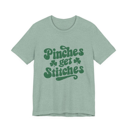Pinches Get Stitches Shirt, Shamrock Shirt, St Patrick's Day Shirt - PopCultureByDesign36