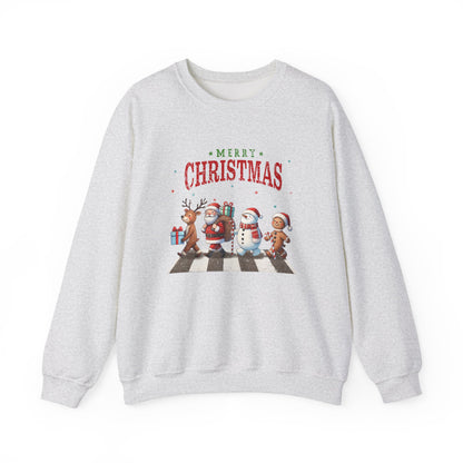 Christmas Sweatshirt, Cute Gingerbread Sweater, Gift For Christmas - PopCultureByDesign36