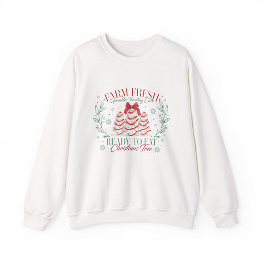 Farm Fresh Christmas Tree Cakes Shirt, Christmas Cake Sweatshirt - PopCultureByDesign36