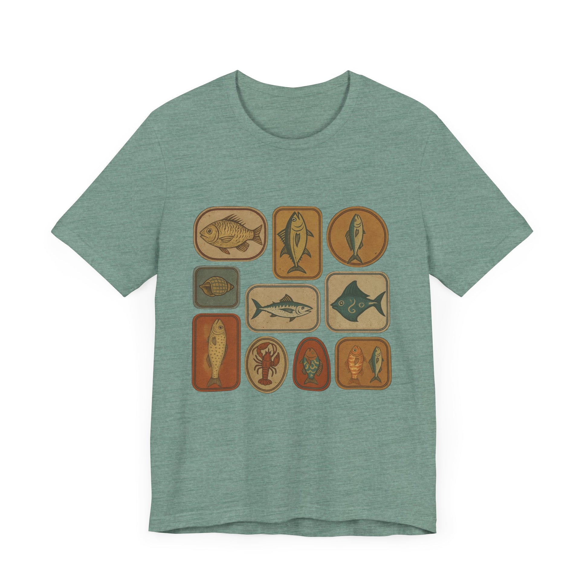 Retro Fisher Shirt, Fish Shirt For Men, Fisher Tee, Fisher Gifts - PopCultureByDesign36