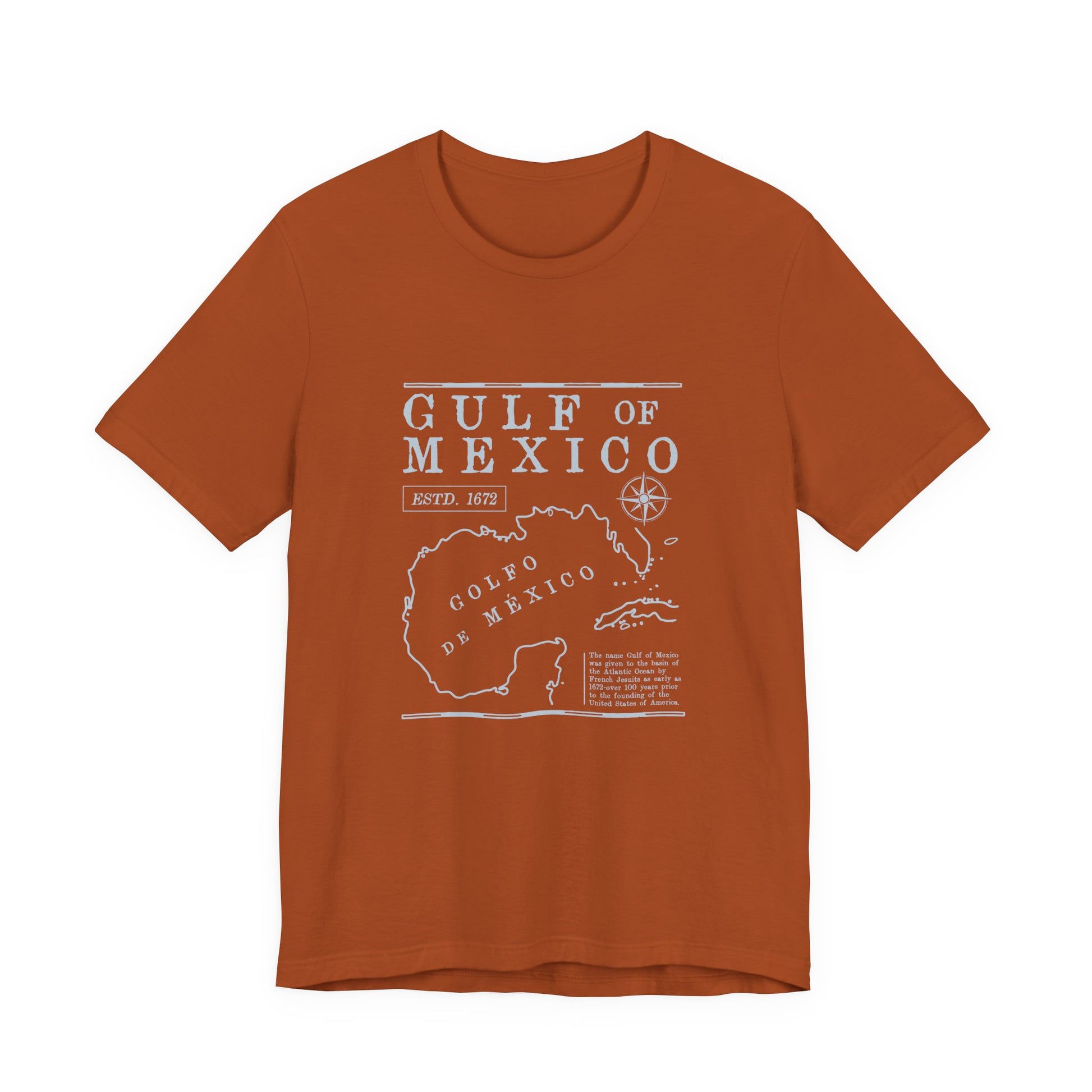 Gulf of Mexico Shirt, Gulf Coast Shirt, Historical Gulf of Mexico - PopCultureByDesign36